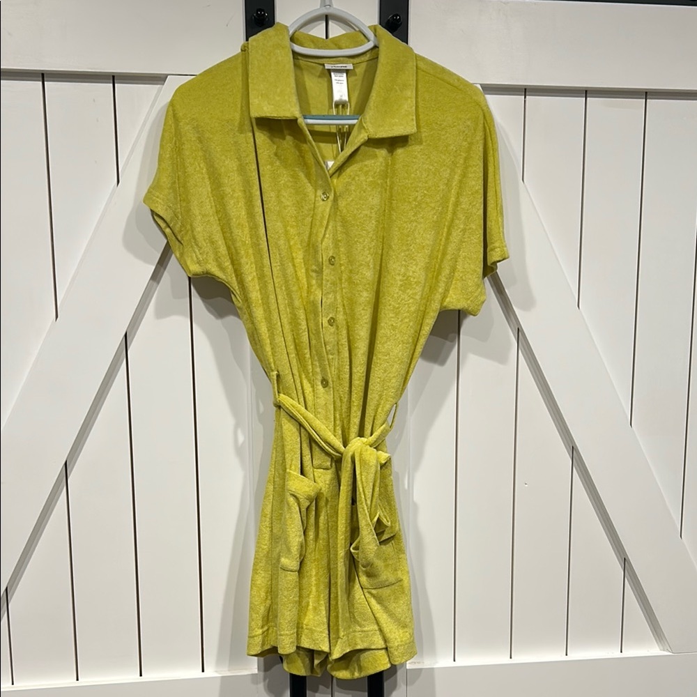 Andie Button Up Romper